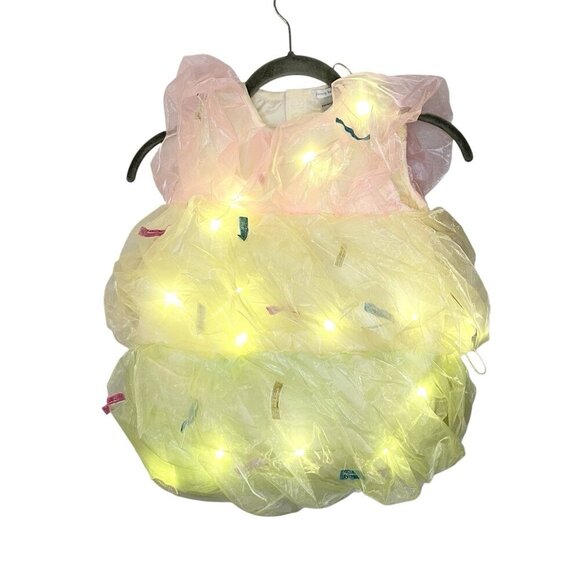 Pottery Barn Other - Pottery Barn Kids Light-Up Triple Scoop Sundae Costume Size 3T Halloween NO HAT